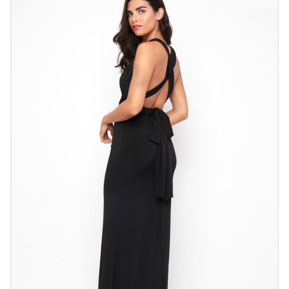 TFNC Black Multi Way Gown - Picture 3 of 3